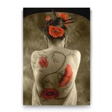 tabloshop Japon Kadın Nü Tablo - 60x90cm