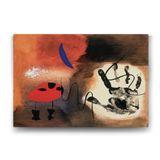 Tabloshop Joan Miro Color and Line 90x60 cm Tablo