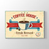 Tabloshop Kahve Evi 100x70 cm Tablo