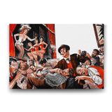 Tabloshop Karnaval Vintage 125x80 cm Tablo