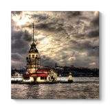 tabloshop Kız Kulesi HDR Tablo 30 x 30