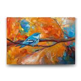 tabloshop Kuş Yağlı Boya Tablo - 100x70cm