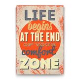 Tabloshop Life Begins 100x140 cm Tablo