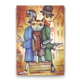 Tabloshop Mafia Cat 60x90 cm Tablo