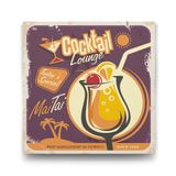 Tabloshop Mai Tai Cocktail Lounge 70x70 cm Tablo