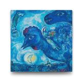 Tabloshop Marc Chagall Chagall Vitebsk 80x80 cm Tablo