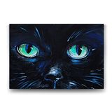 Tabloshop Mavi Kedi Gözleri 45x30 cm Tablo