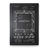 Tabloshop Monopoly Patent 80x125 cm Tablo