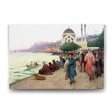 Tabloshop Ortaköy Sahili 75x50 cm Tablo
