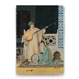 Tabloshop Osman Hamdi Bey İki Müzisyen Kadın 40x60 cm Tablo