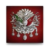 Tabloshop Osmanlı Devlet Arması 60x60 cm Tablo