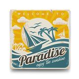 Tabloshop Paradise 90x90 cm Tablo