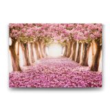 Tabloshop Pempe Çiçekli Ağaçlar 100x70 cm Tablo