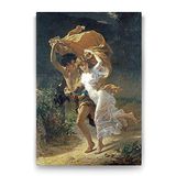 Tabloshop Pierre Auguste Cot The Storm 40x60 cm Tablo