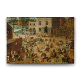 Tabloshop Pieter Brueghel Children's Games 90x60 cm Tablo