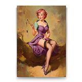 Tabloshop Pin Up Elvgren 60x90 cm Tablo