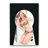 Tabloshop Pin Up Girl Anahtar Kilidi 60x90 cm Tablo