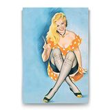 Tabloshop Pin Up Girls SOS 70x100 cm Tablo