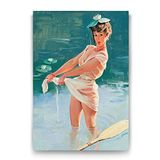 Tabloshop Pin Up Lotus 80x125 cm Tablo