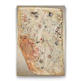 tabloshop Piri Reis Dünya Haritası Kanvas Tablo - 80x125cm