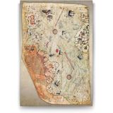 Tabloshop Piri Reis Haritası Kanvas Tablo - 100X140cm