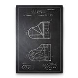 Tabloshop Piyano Patenti 50x75 cm Tablo