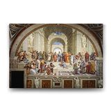 Tabloshop Raffaello Sanzio Atina Okulu 90x60 cm Tablo