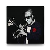 Tabloshop Ray Charles Vektörel 100x100 cm Tablo