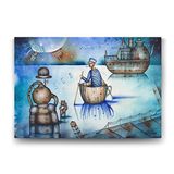 Tabloshop Rüyaya Yolculuk 90x60 cm Tablo
