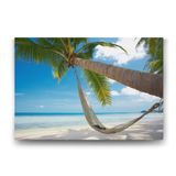 Tabloshop Sahilde Hamak 75x50 cm Tablo