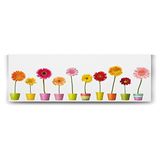 tabloshop Saksı Çiçekleri Panorama Tablo - 120x40cm