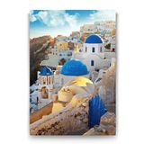 Tabloshop Santorini Evler 50x75 cm Tablo