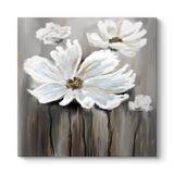 tabloshop Soğuk Çiçekler Kanvas Tablo 60 x 60