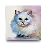 Tabloshop SuluBoya Kedi 80x80 cm Tablo