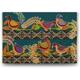 Tabloshop Tavus Kuşu Motif 140x100 cm Tablo