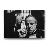 Tabloshop The Godfather Marlon Brando 45x30 cm Tablo