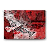 Tabloshop Trompet Çalan Adam 125x80 cm Tablo