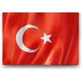 Tabloshop Türk Bayrağı 100x70 cm Tablo