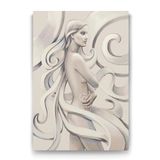Tabloshop Uzun Saçlı Kadın 50x75 cm Tablo