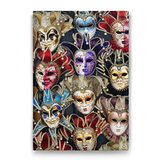 Tabloshop Venedik Maskeleri 80x125 cm Tablo