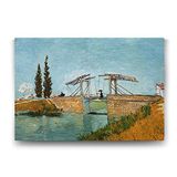 Tabloshop Vincent Van Gogh Arles Köprüsü 45x30 cm Tablo