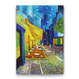 Tabloshop Vincent Van Gogh Terrasse de Cafe 50x75 cm Tablo