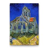 Tabloshop Vincent Van Gogh The Church 60x90 cm Tablo
