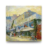 Tabloshop Vincent Van Gogh The Restaurant 40x40 cm Tablo