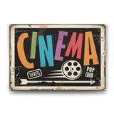 Tabloshop Vintage Sinema 60x40 cm Tablo