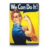 Tabloshop We Can Do It 80x125 cm Tablo
