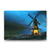 Tabloshop Yel Değirmeni 60x40 cm Tablo