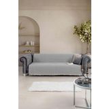 Tabu Home Dokuma Cozy Comfort Koyu Gri Koltuk Ortusu