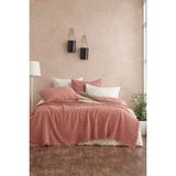 Tabu Home Müslin Somon Çift Kişilik Yatak Örtüsü – 4 Katlı