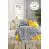 Tabu Home Parure Çarşafı Lastikli Tek Kişilik Nevresim Takımı Gri